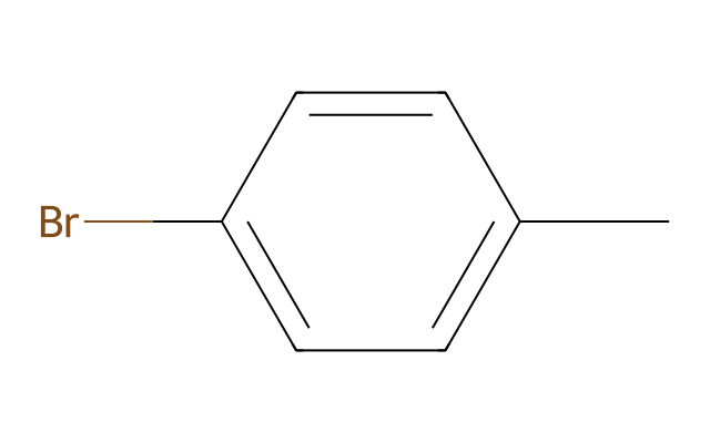 2D molecular structure for CAS 106-38-7