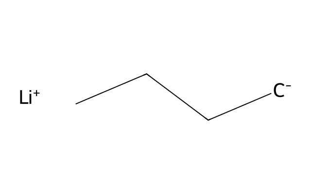 2D molecular structure for CAS 109-72-8