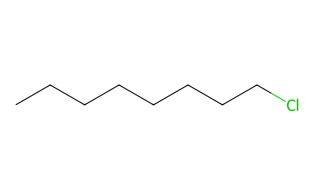 2D molecular structure for CAS 111-85-3