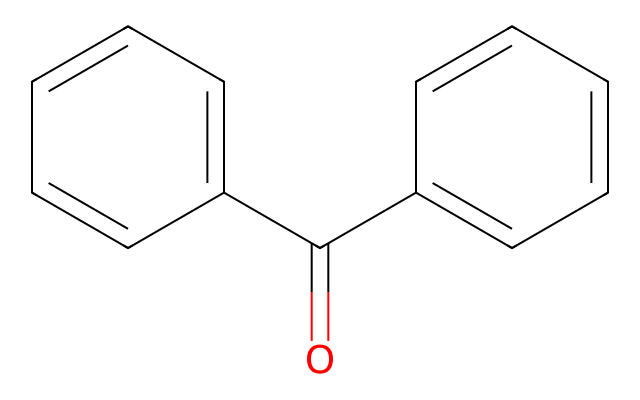 2D molecular structure for CAS 119-61-9