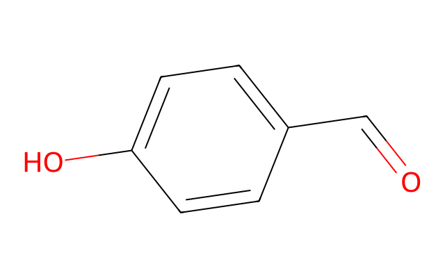 2D molecular structure for CAS 123-08-0