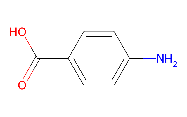 2D molecular structure for CAS 150-13-0