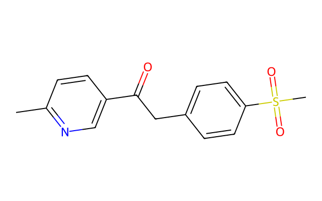 2D molecular structure for CAS 221615-75-4