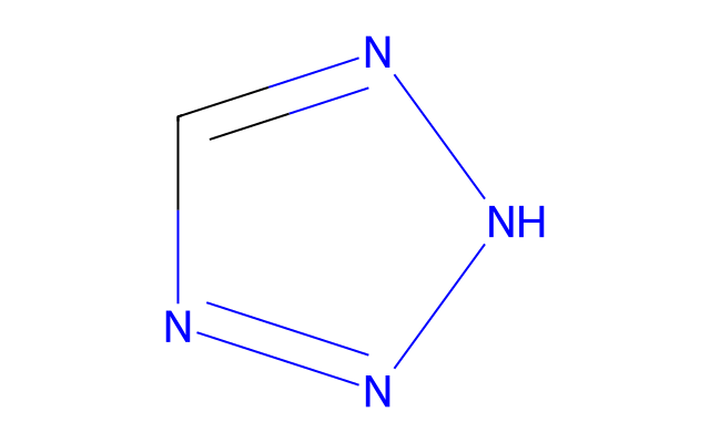 2D molecular structure for CAS 288-94-8