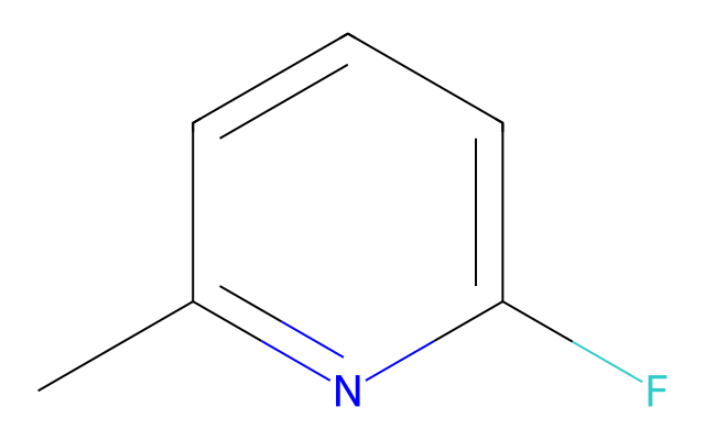 2D molecular structure for CAS 407-22-7