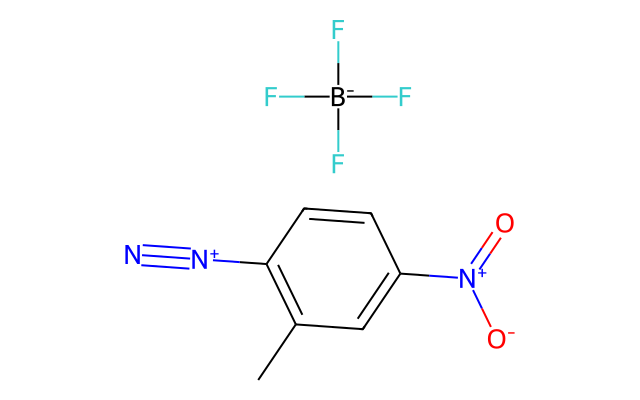 2D molecular structure for CAS 455-90-3