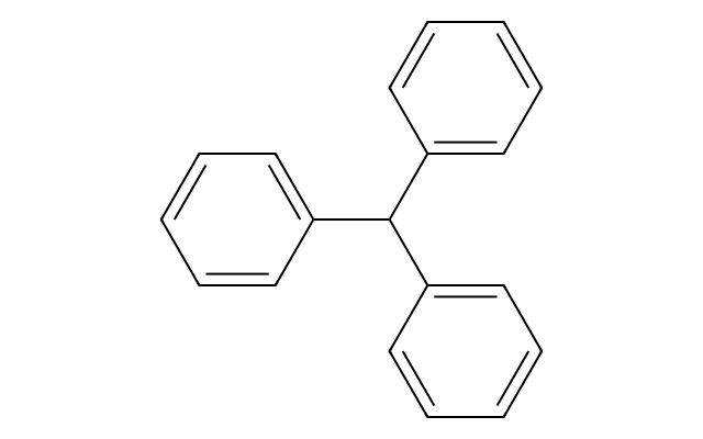 2D molecular structure for CAS 519-73-3