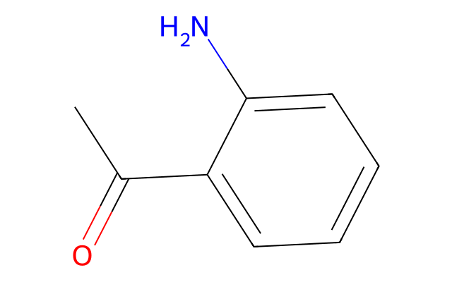 2D molecular structure for CAS 551-93-9