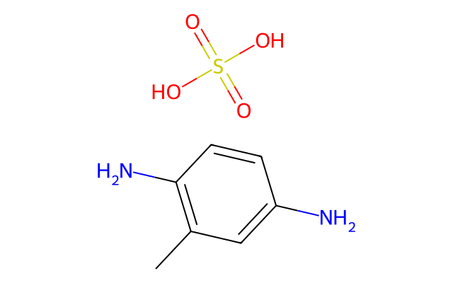 2D molecular structure for CAS 615-50-9