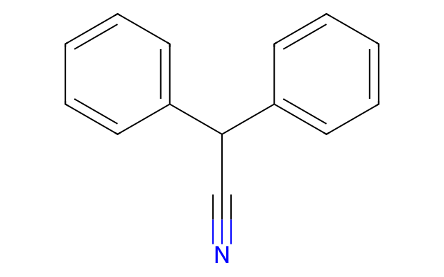 2D molecular structure for CAS 86-29-3