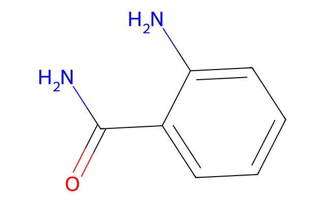 2D molecular structure for CAS 88-68-6